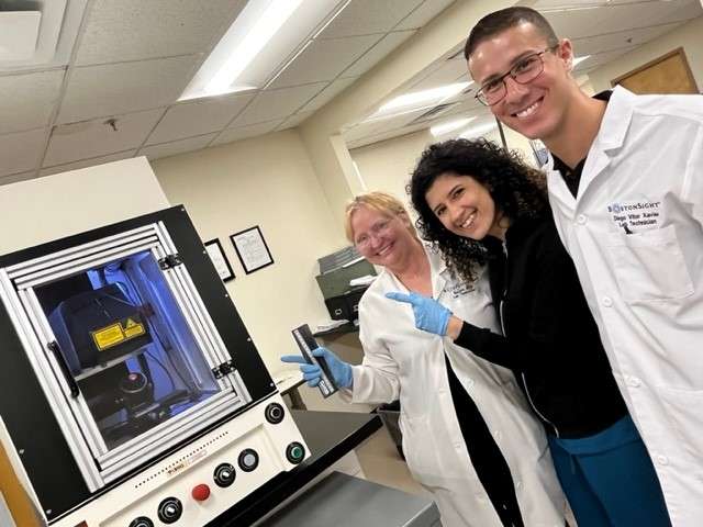 En el laboratorio